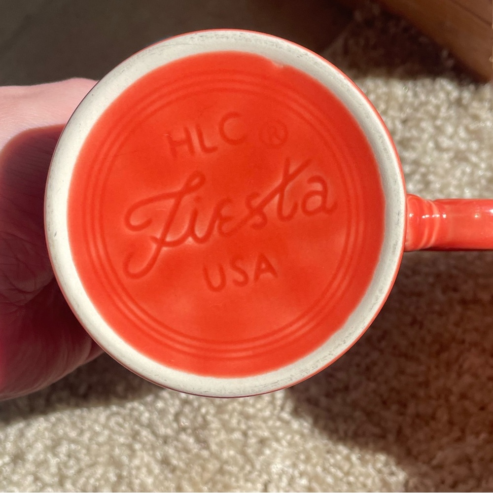 Persimmon Fiestaware - Picture 4 of 4